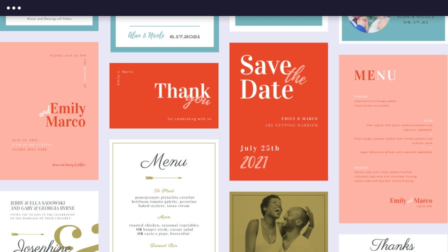 Wedding template suite