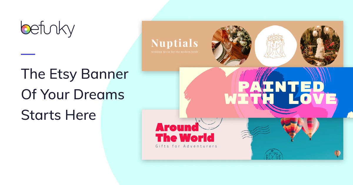 Etsy Banner Maker Etsy Banners by BeFunky