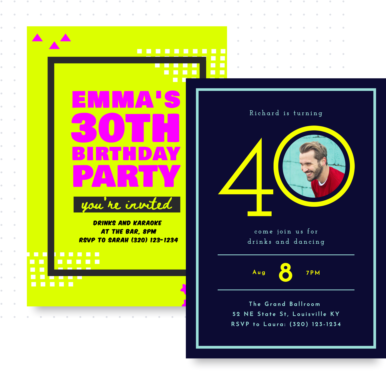 Birthday Invitation Templates | Free PSD, Vector & PNG Social Media  Templates - rawpixel