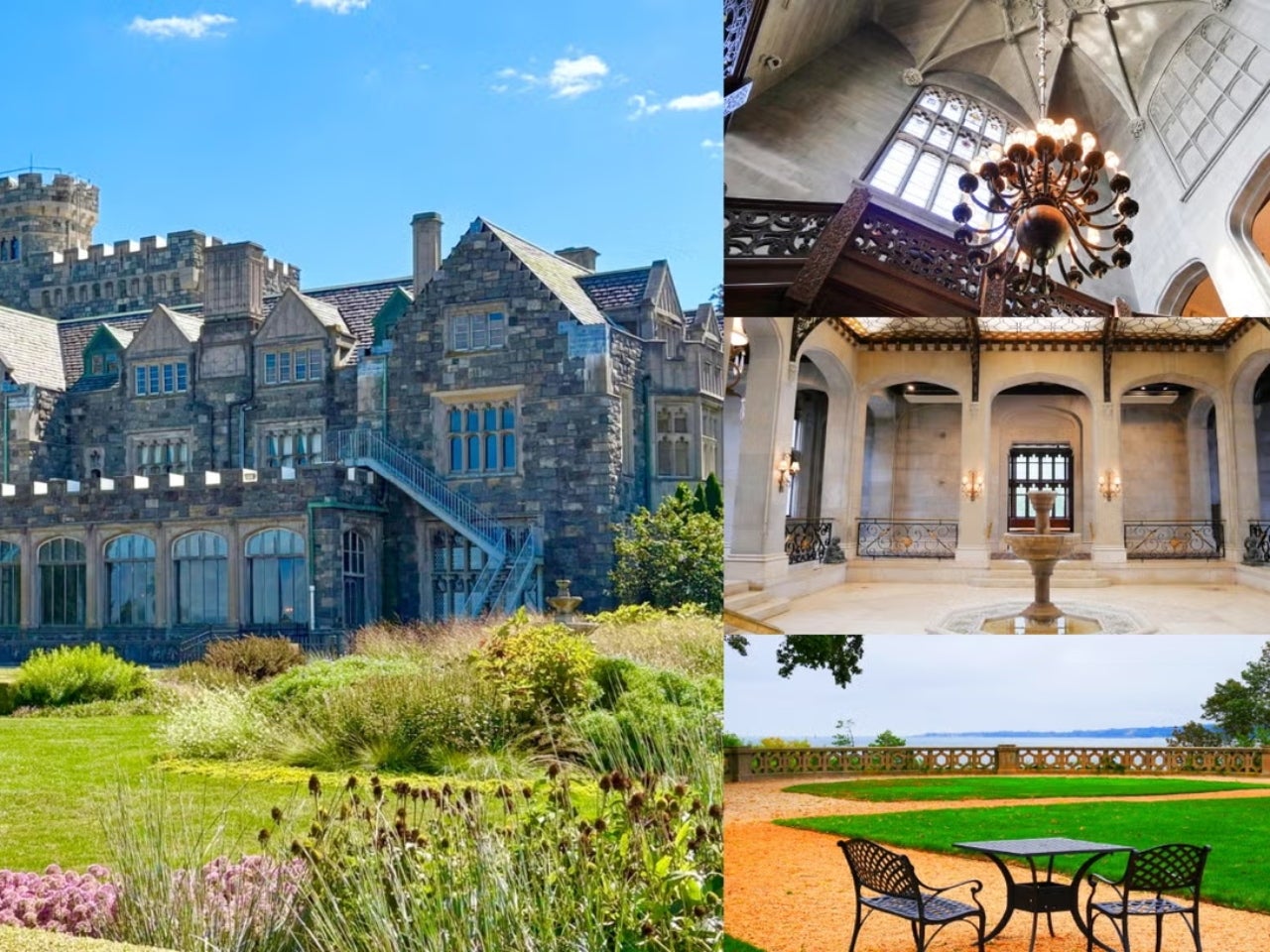 Collage of Hempstead House for New York Adventure Club