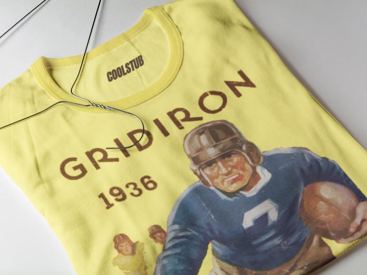 Coolstub vintage style sports tshirt created with Background Remover
