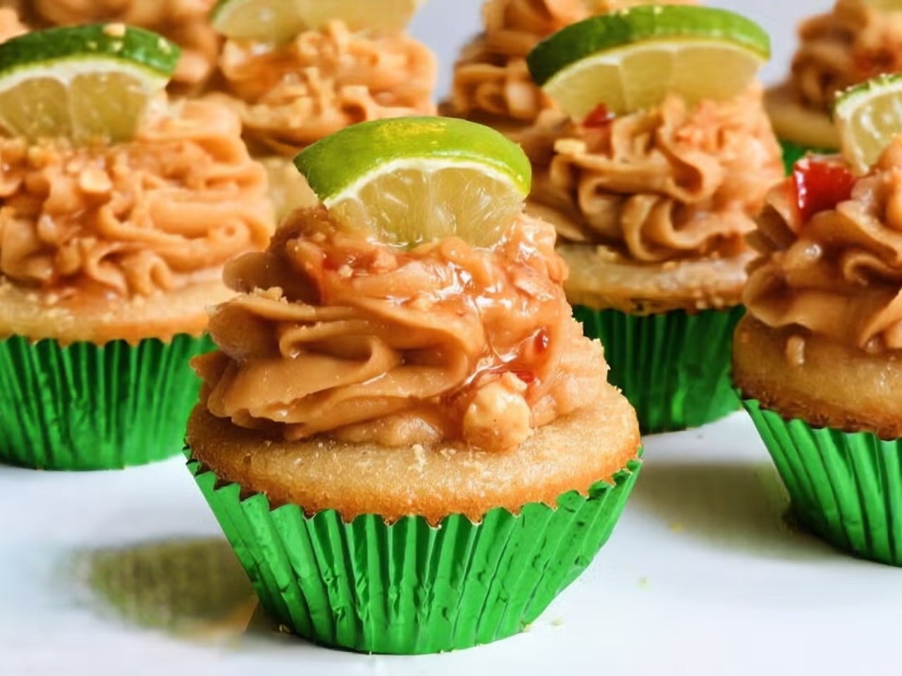 Vegan Roadie key lime pie cupcakes