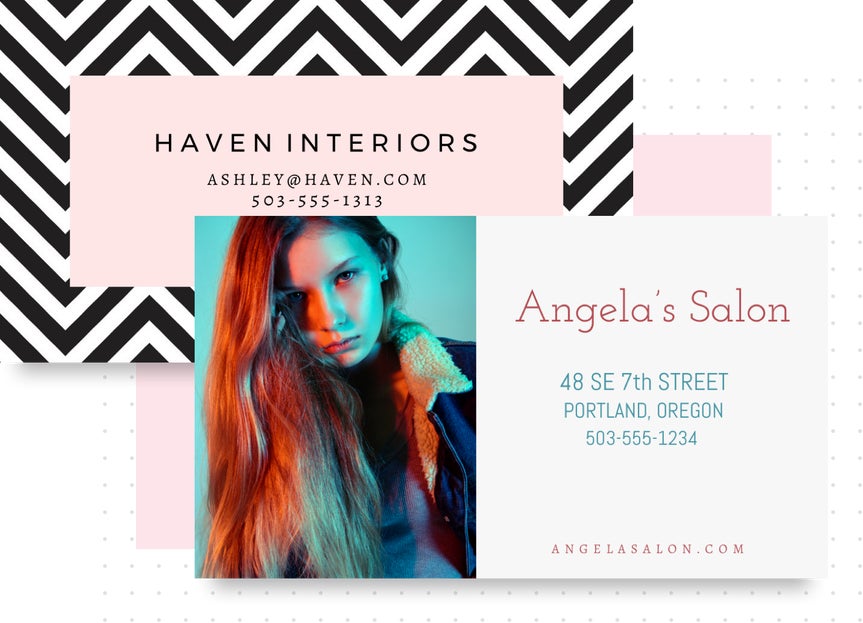 business card maker by BeFunky