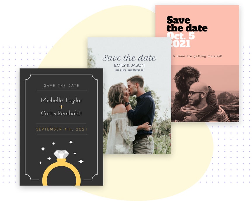Save the date templates