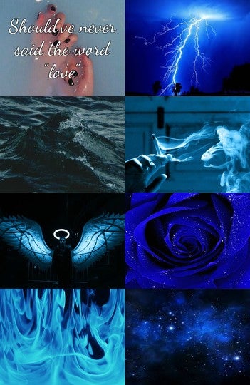 Blue Aesthetic by rocket.cheer.althea | BeFunky Photo Editor