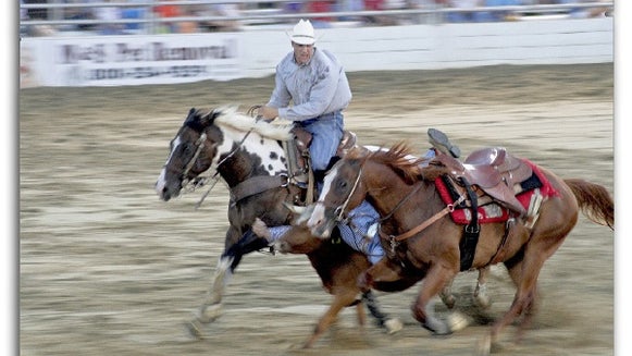 A rodeo scene by Nirmal