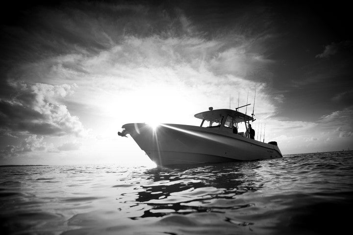 Photo Of The Day:  Boat in Black in White