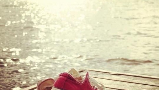 Summer Red Converse