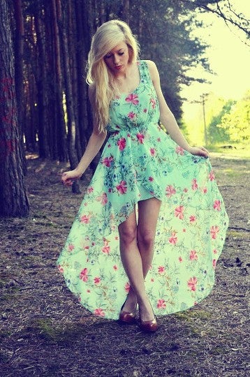 summer, fashion, style, flower dress, photo of the day