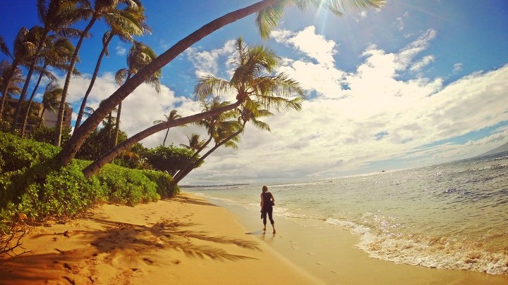 Summer, Person, Human, Tropical, Shoreline, Water