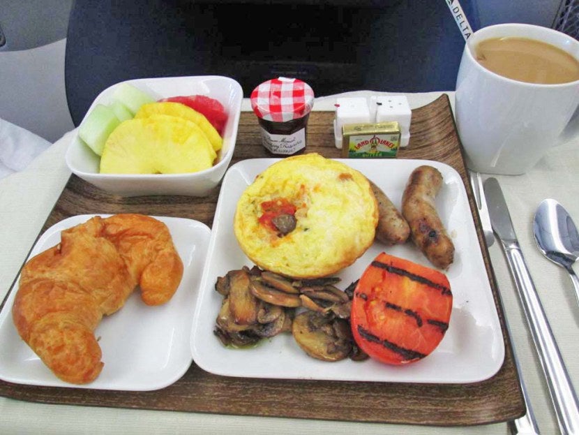 Breakfast Airplane Food