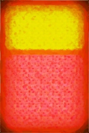 A Rothko-style image created using the BeFunky Collage Maker.