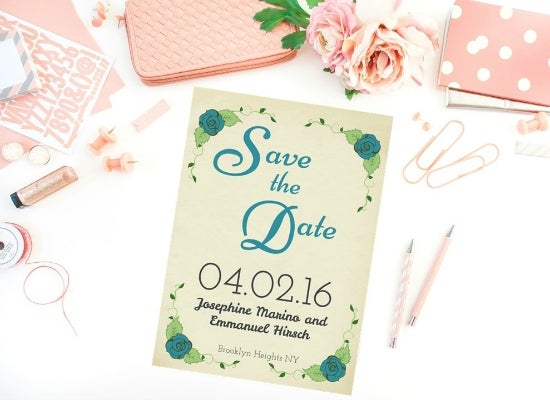 How to make a Save the Date using BeFunky