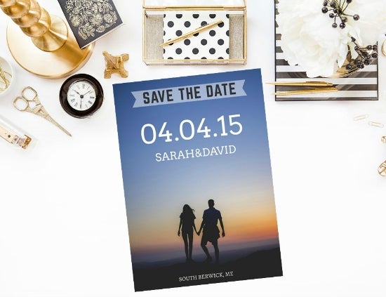 How to make a Save the Date using BeFunky