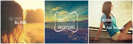 Vacation Facebook Graphics