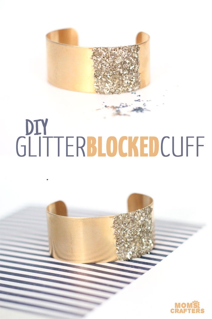 glitter-blocked-cuff-1