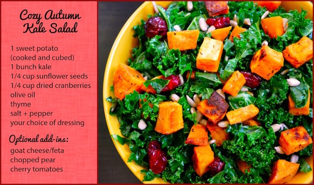 kale salad red