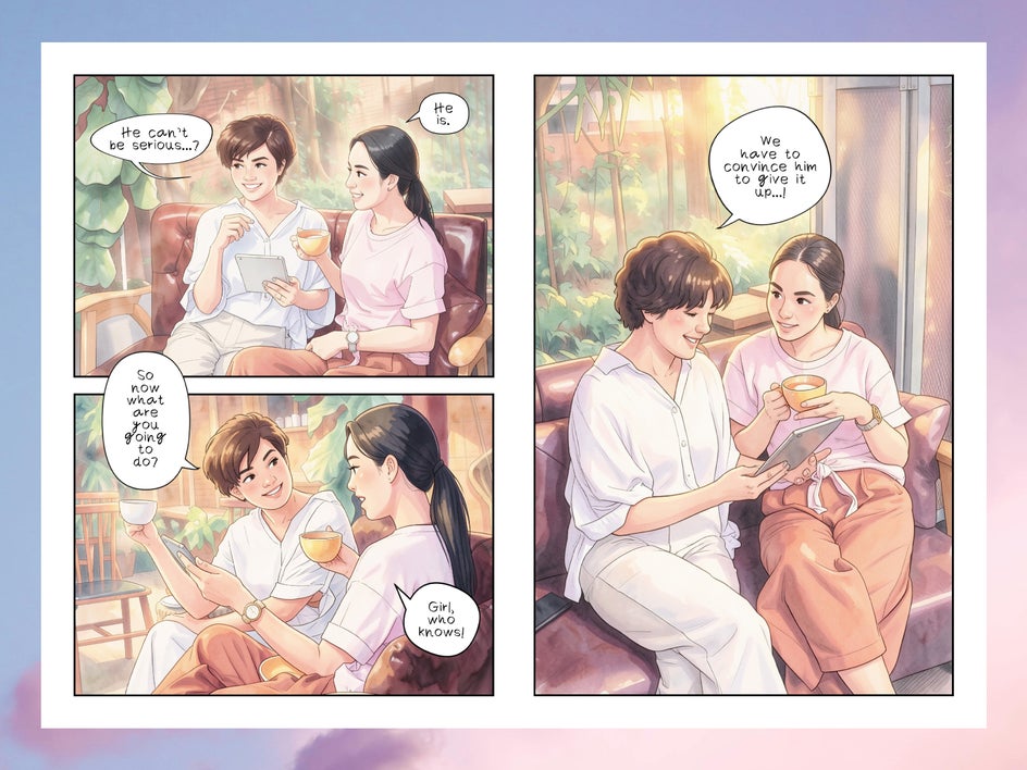 Comic Book Art Page