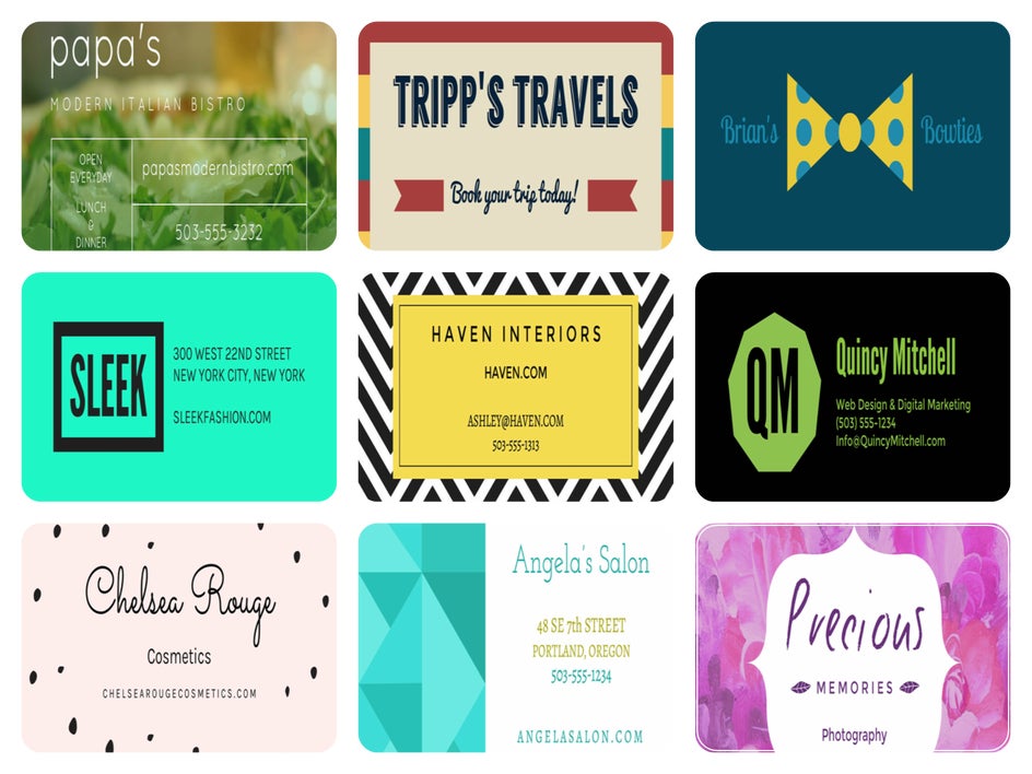 The Beginner S Guide To Making Business Cards Learn Befunky