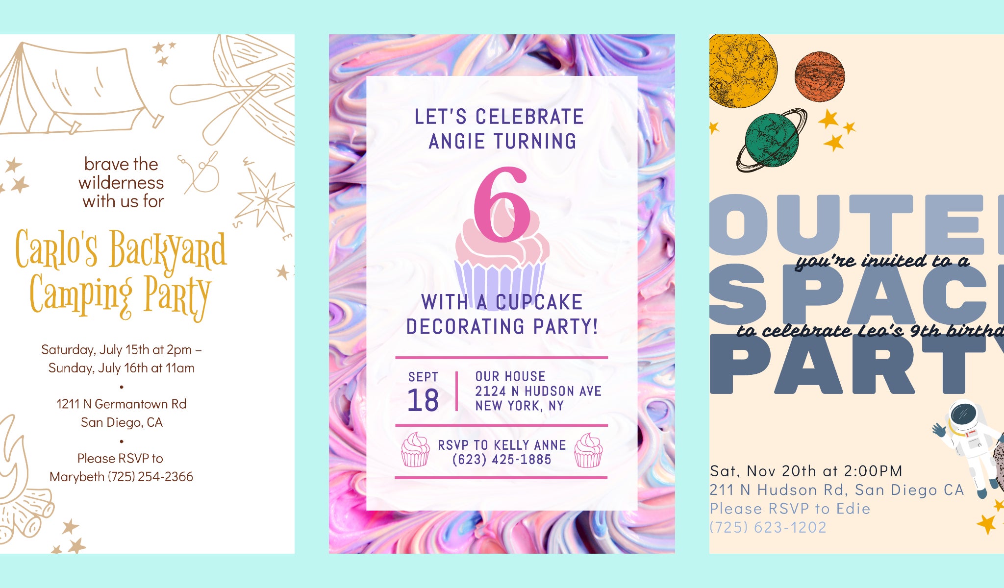 Make Your Own Kids’ Birthday Party Invitations Learn BeFunky