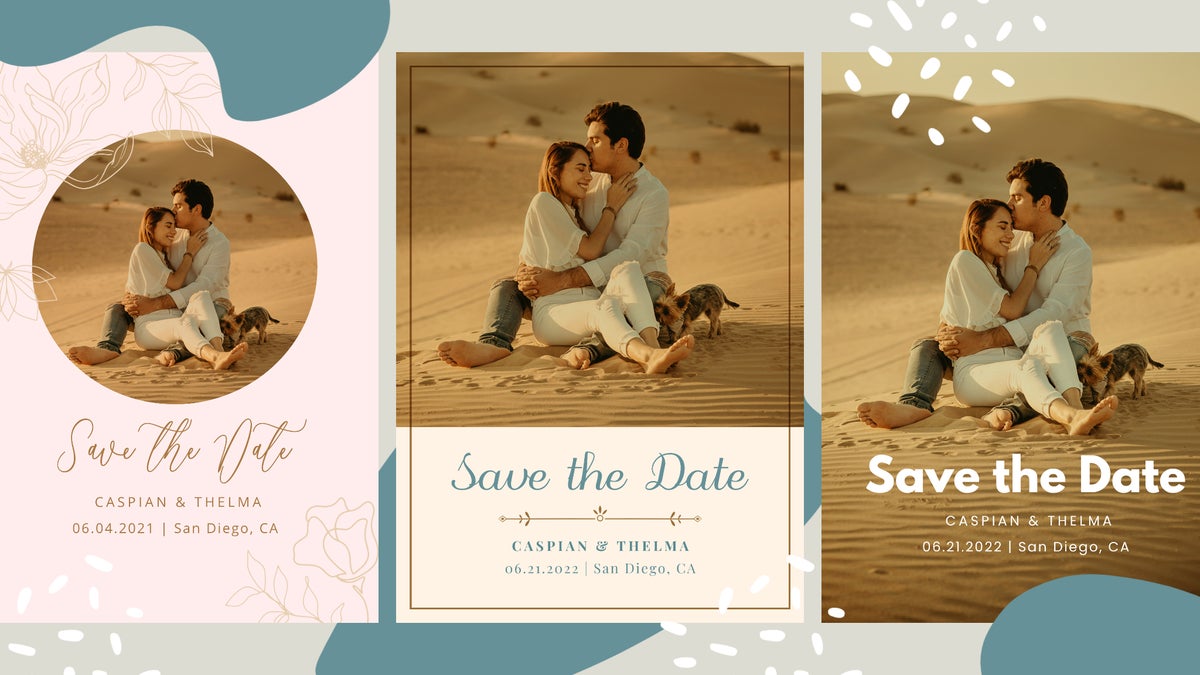 How to Make a Themed Save the Date Card