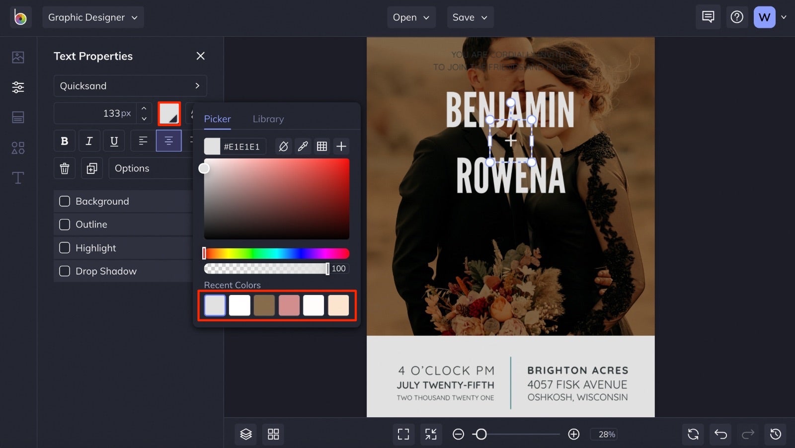 How to DIY Your Wedding Invites | Learn BeFunky