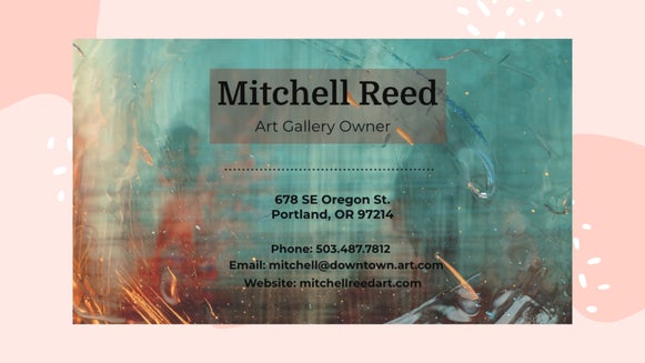 Featured business card image
