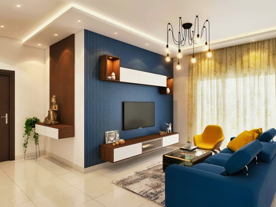 Interior of VRBO listing living room