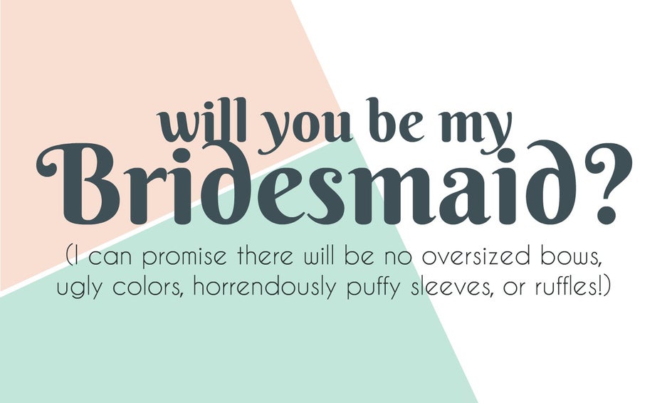 messages for will you be my bridesmaid cards