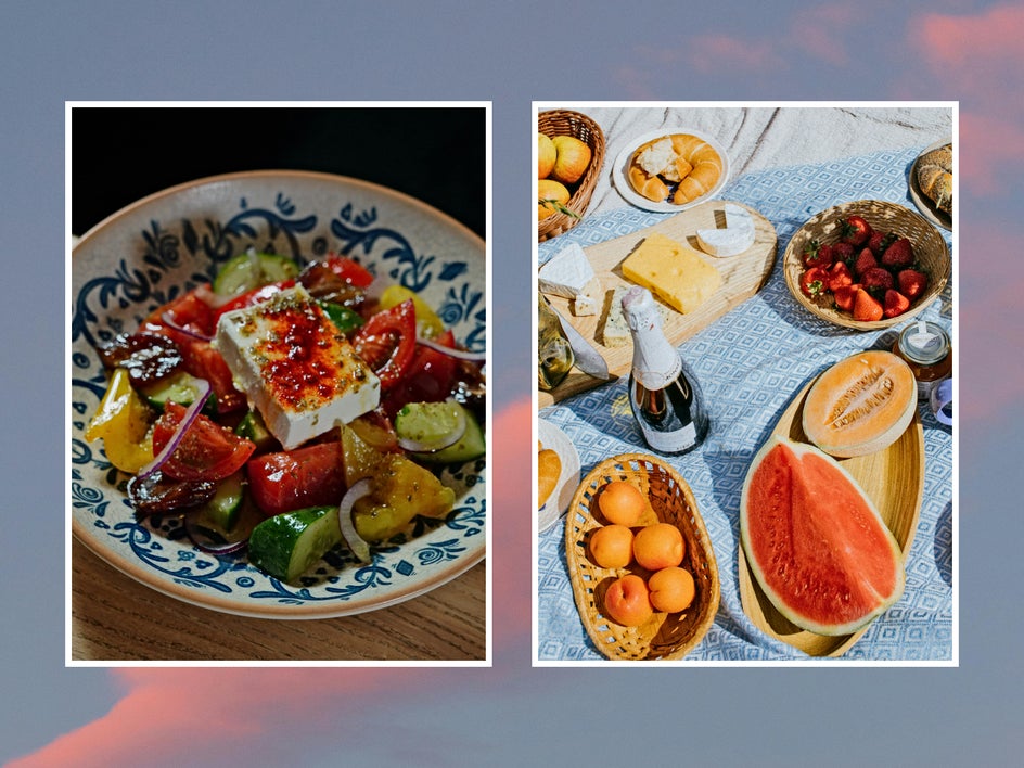 Clarity tool applied to food photos for better definition and detail