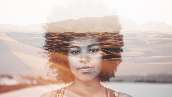 how to create double exposure photography in BeFunky