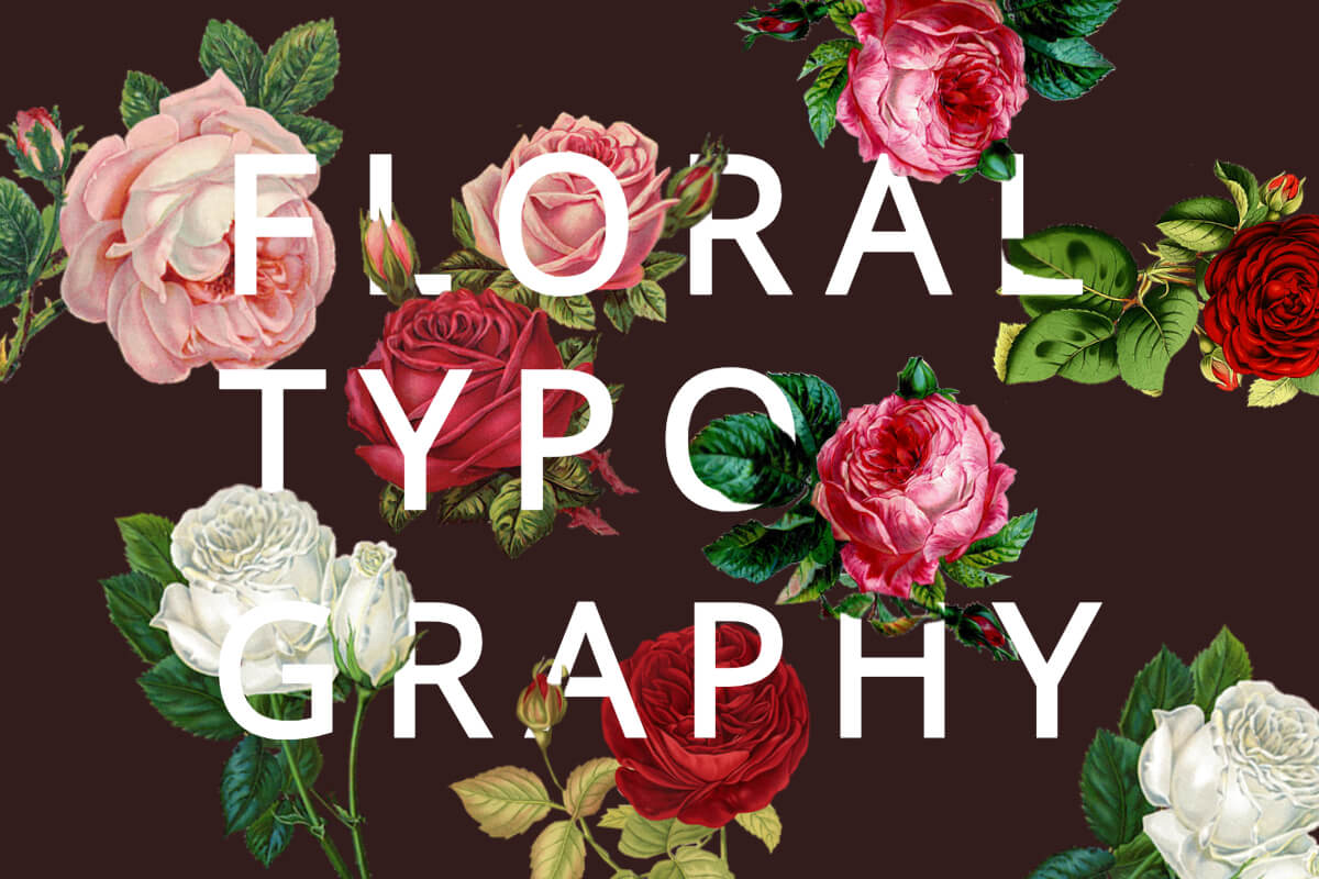 How To Create A Floral Typography Design Learn BeFunky