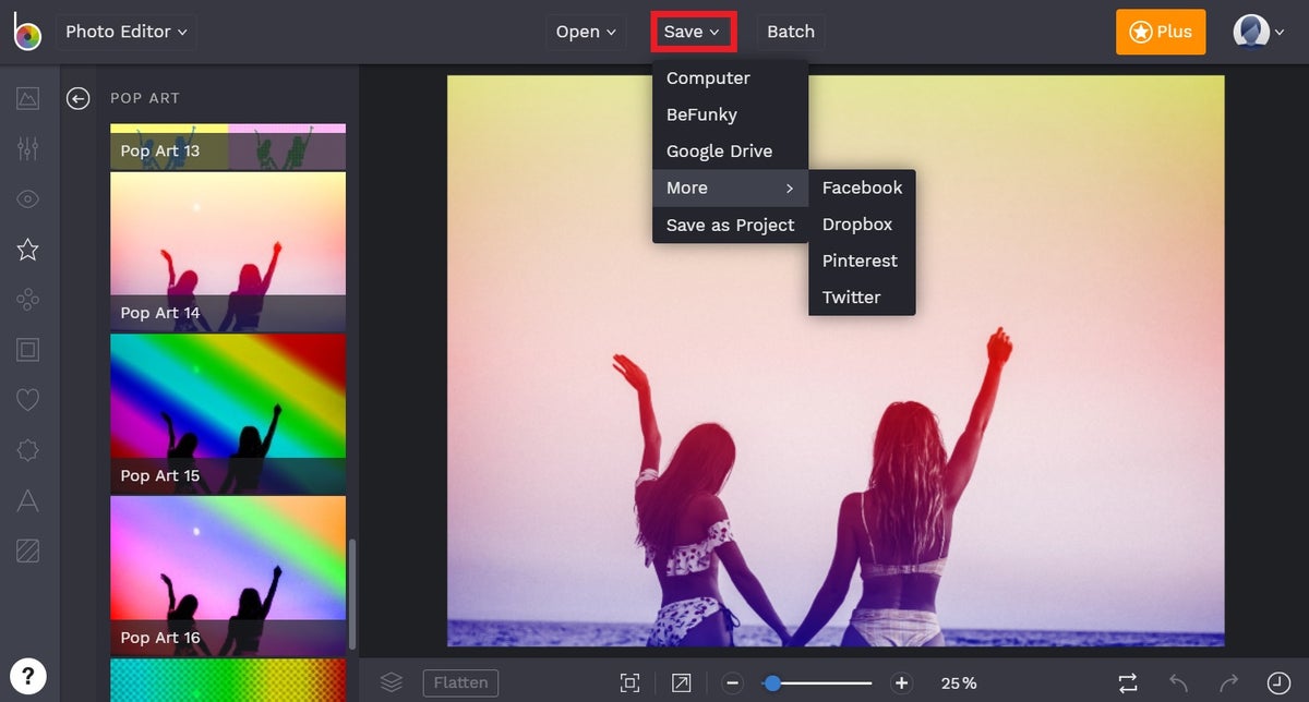 Adding Rainbow Filters With Pop Art Photo Effects Learn BeFunky