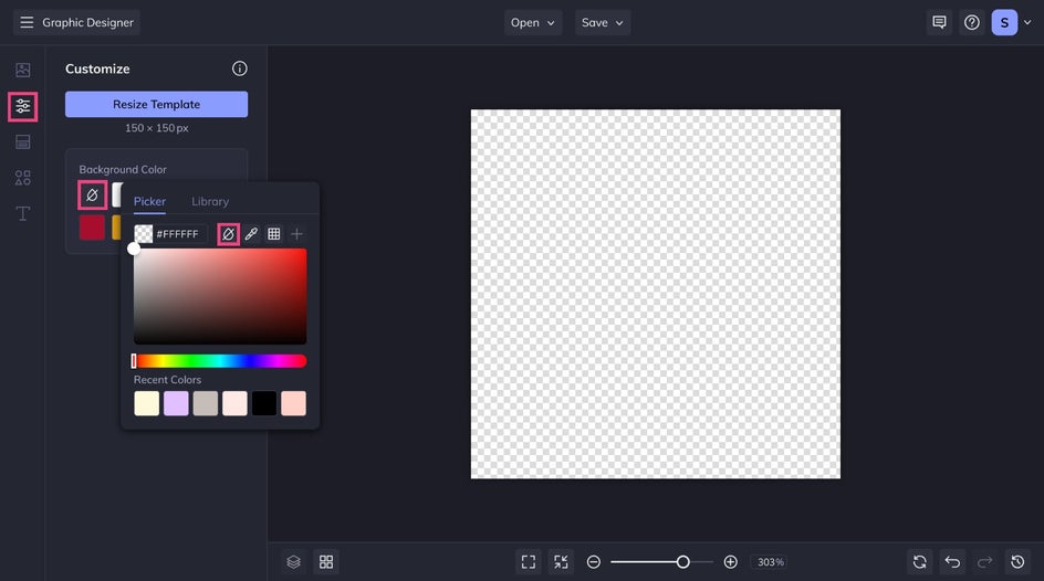 transparent background