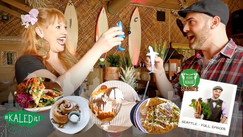 The Vegan Roadie promo toast