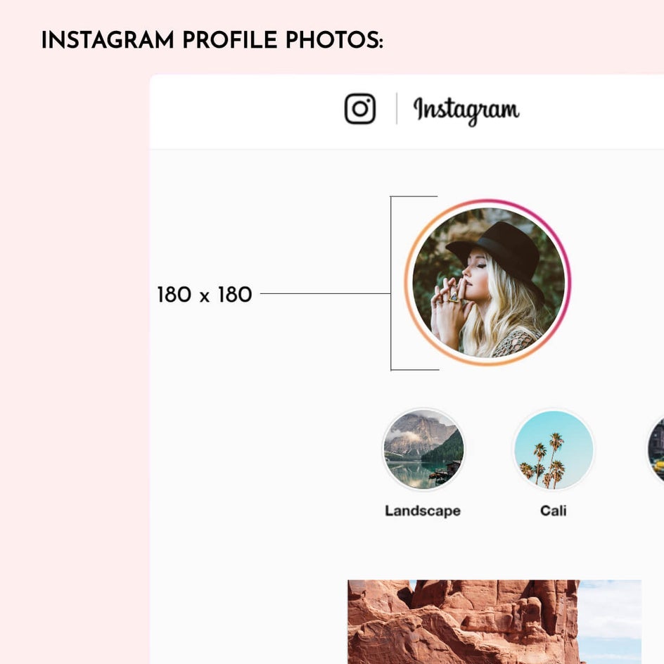 Instagram Profile Photo Sizes 2021