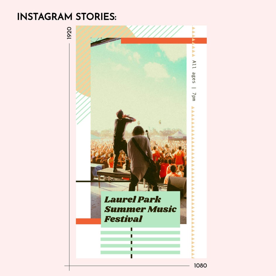 Instagram Story sizes 2021
