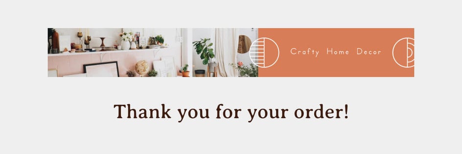 etsy order receipt banner templates by BeFunky