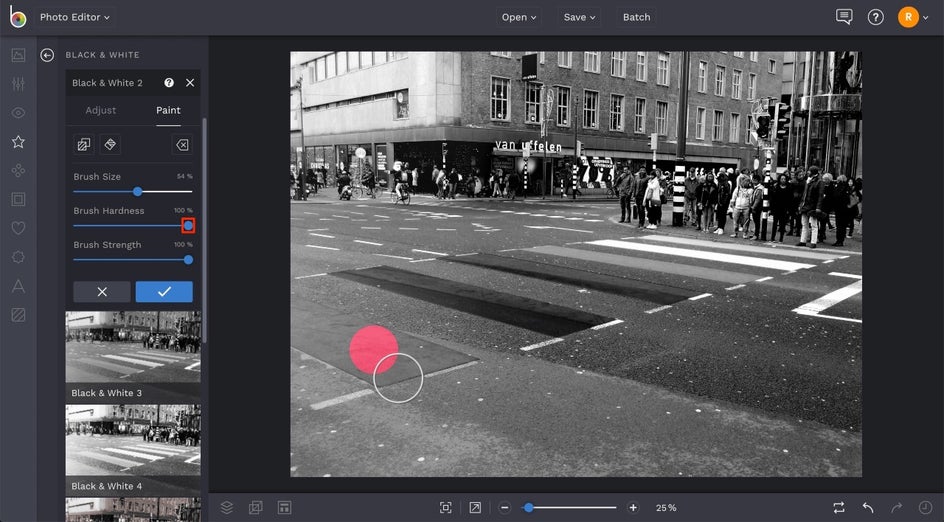 what is brush hardness