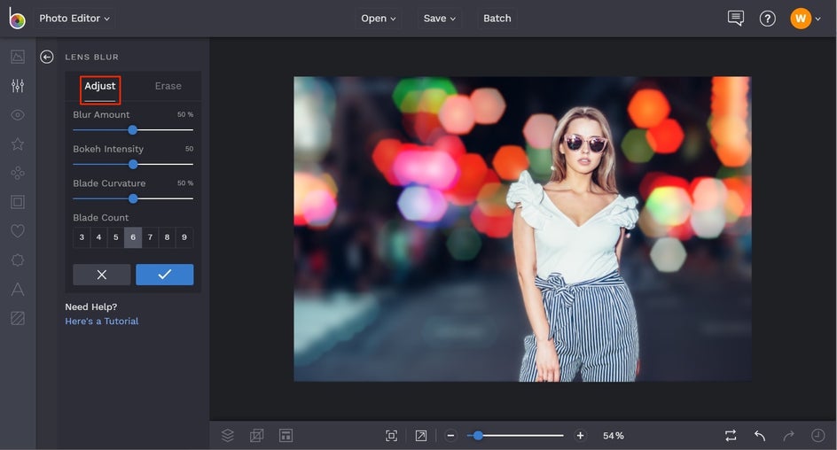 how to add bokeh background to photos with BeFunky Photo Editor