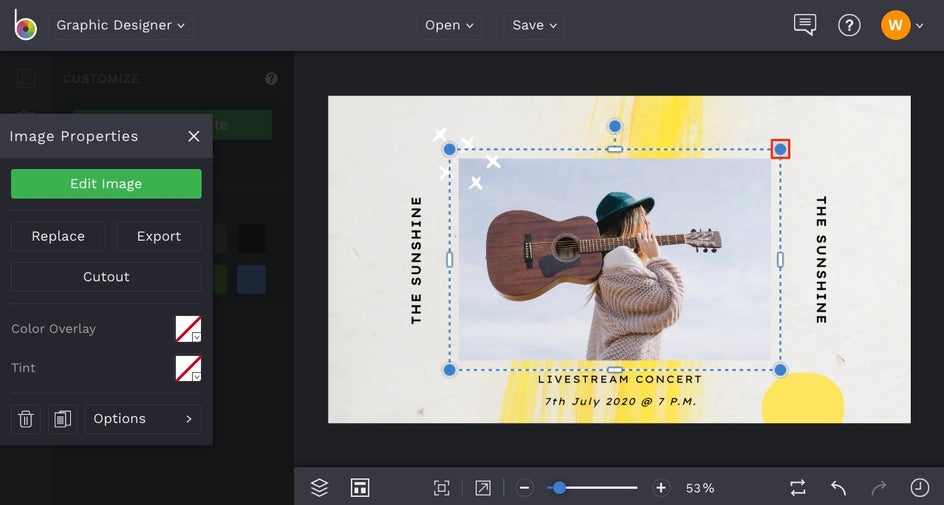 how to create live stream concert twitter image