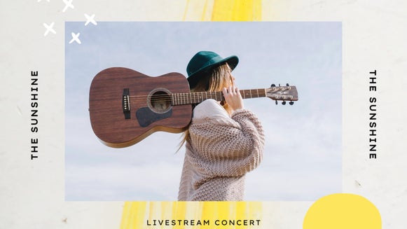 how to promote live stream concert on social media