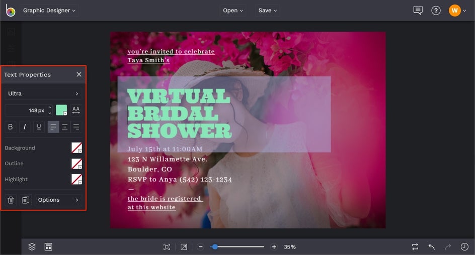 how to host a virtual bridal shower