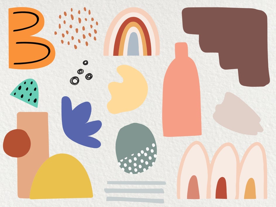 Abstract themed graphics, vectors, and clip art in BeFunky