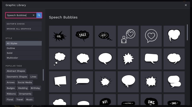 make your own speech bubbles app