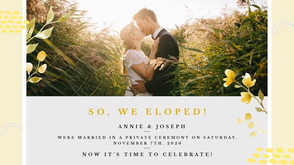 elopement announcement featured image
