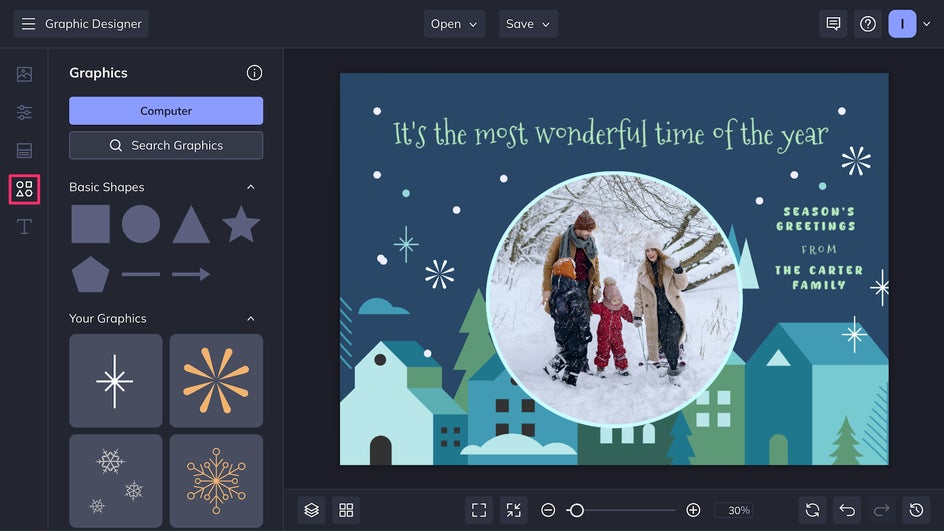 Holiday Card Template Tutorial 5