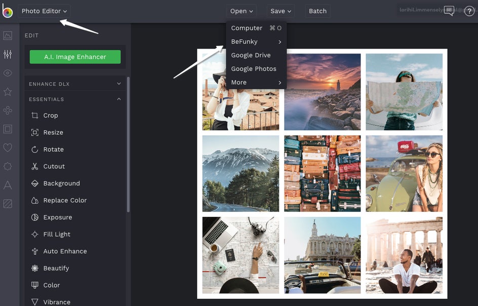 BeFunky Photo Editor Collage