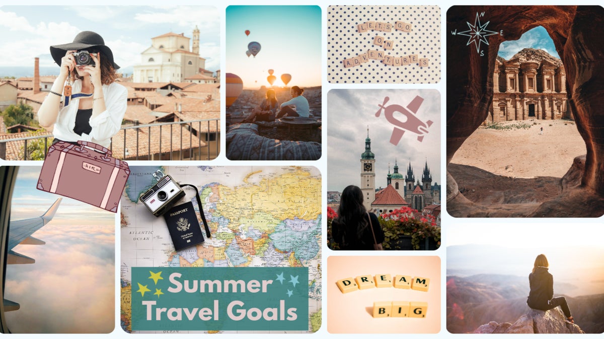 How to Create a Monthly Vision Board | Learn BeFunky