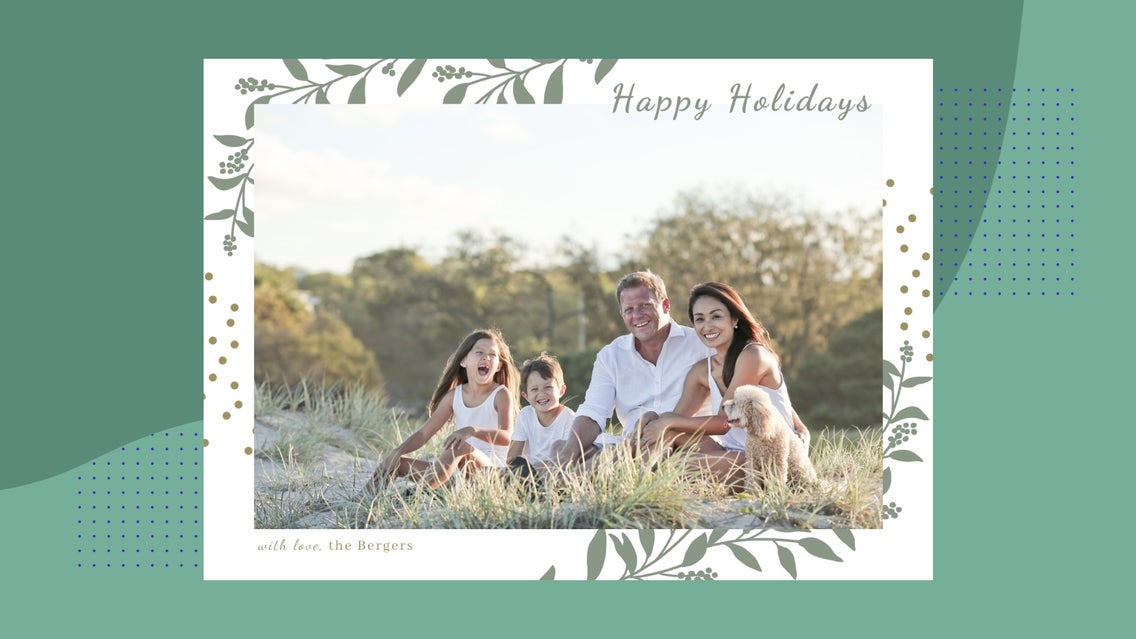holiday card featured